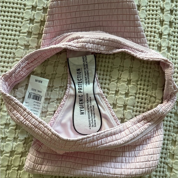 NEW PacSun Purple Textured Bikini‎ Bottom Size S - Picture 5 of 7